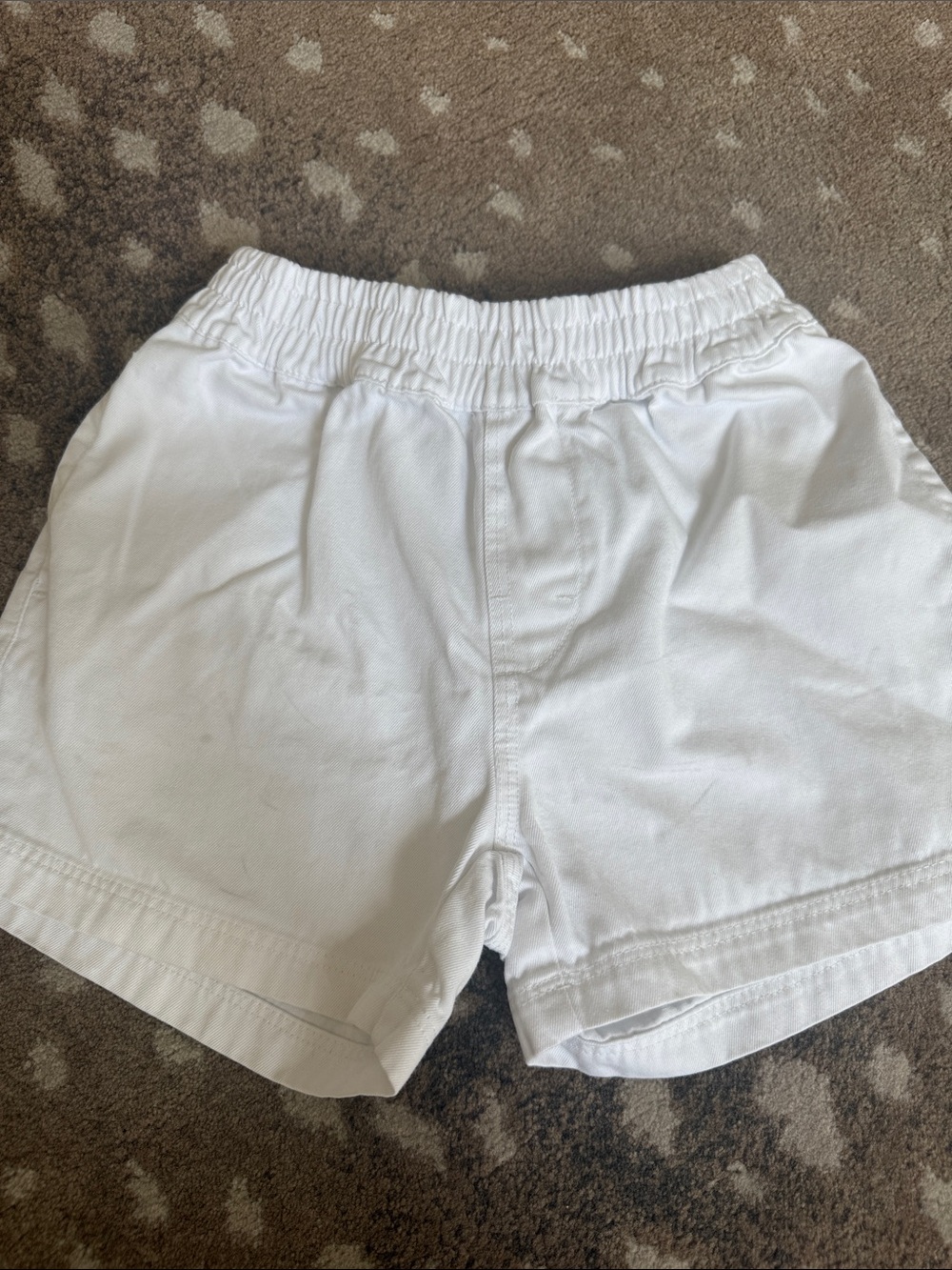 The Beaufort Bonnet Company White Cotton Pull-On Shorts